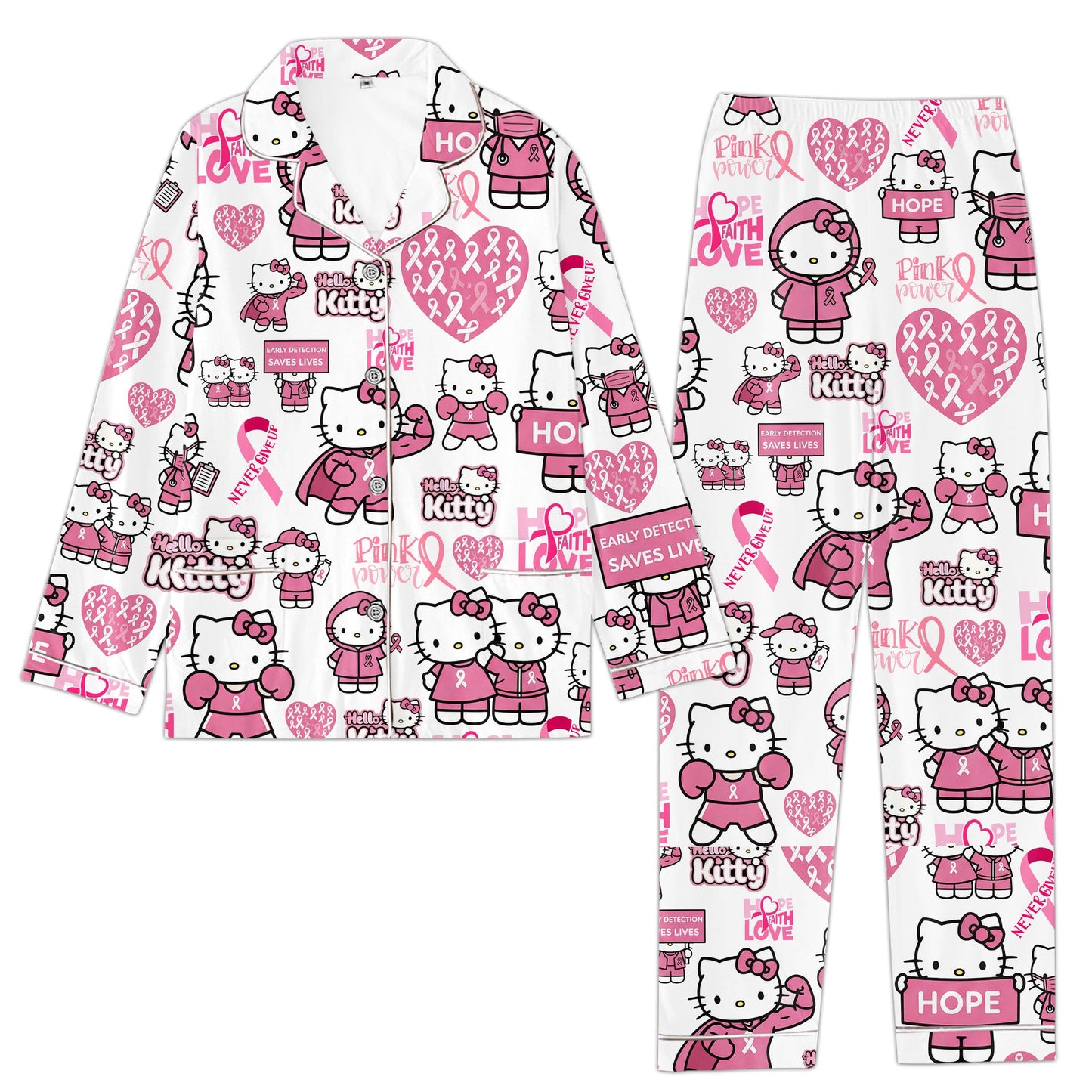 Premium HLKT Button Down Pajamas HTTT