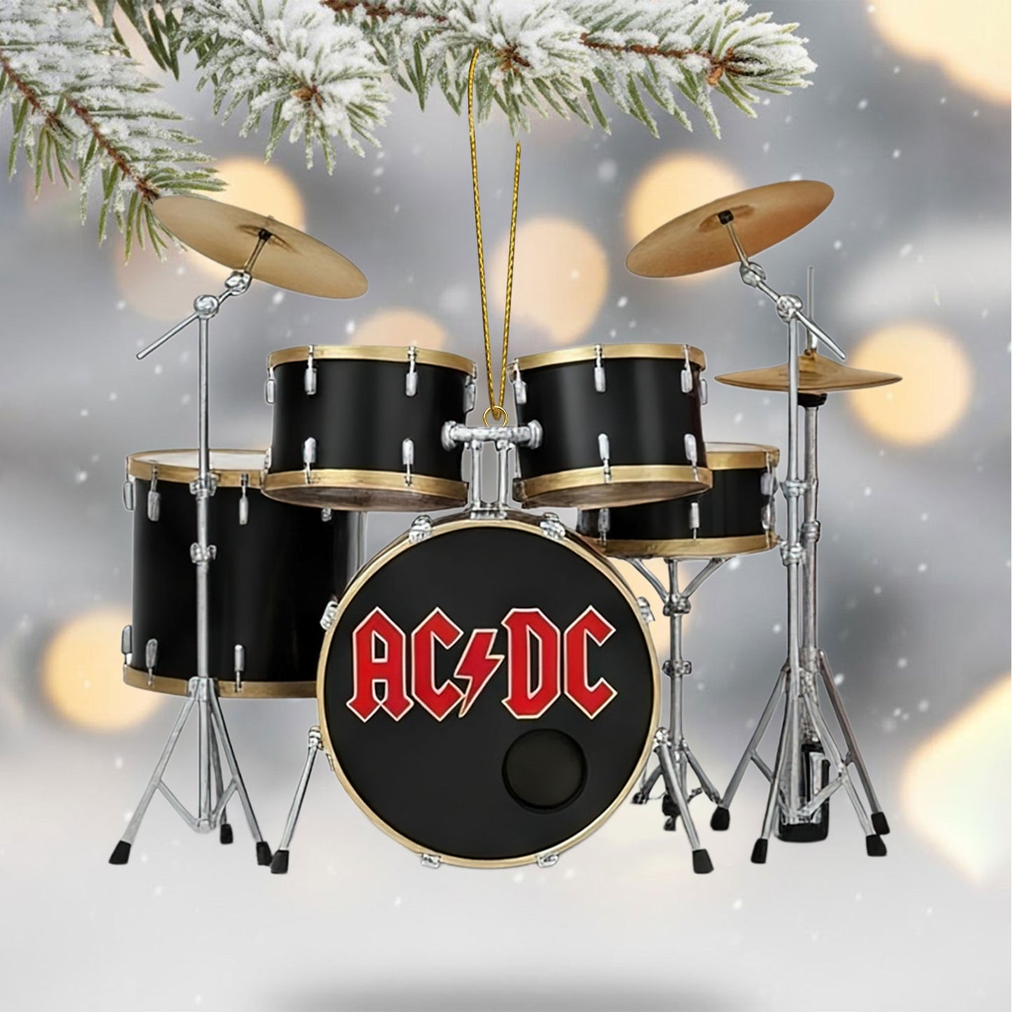 COMBO ACD CHRISTMAS TREE TOPPER WITH ORNAMENT DAT