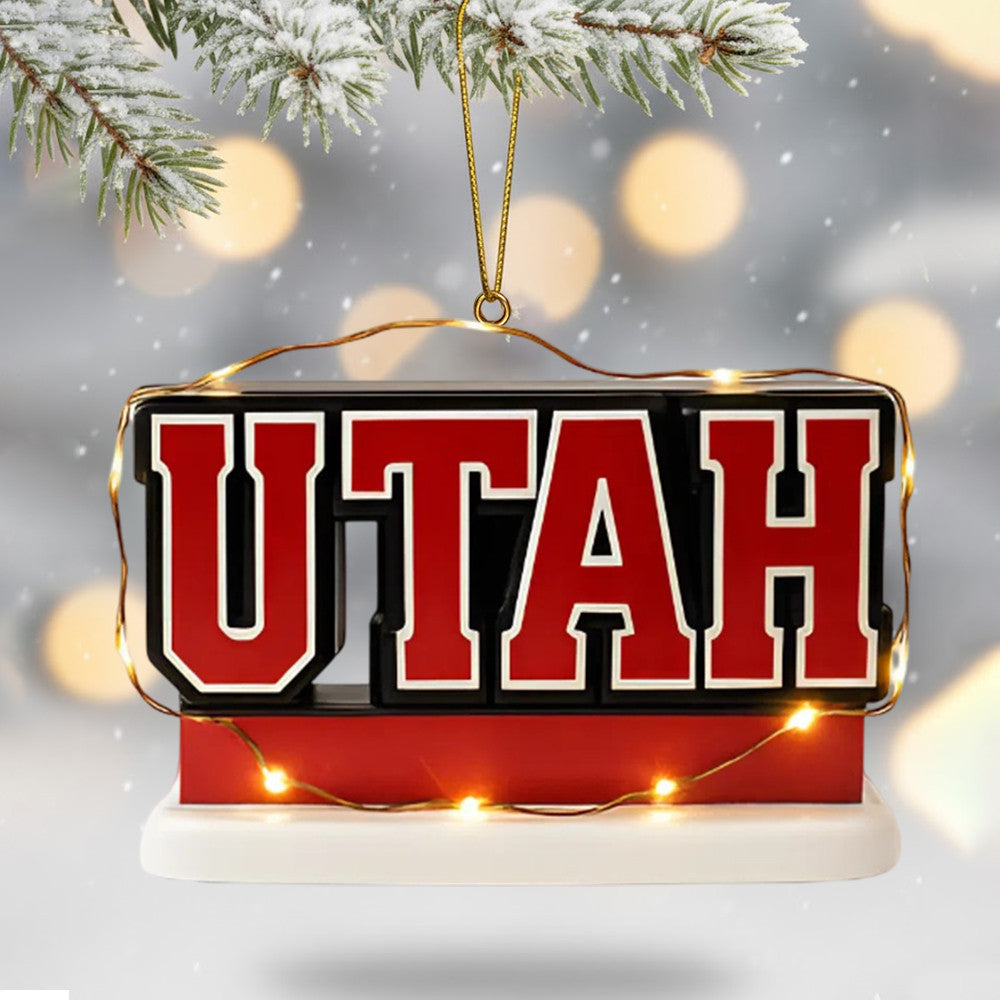 COMBO UTUT CHRISTMAS TREE TOPPER WITH ORNAMENT DAT