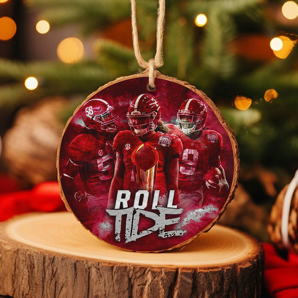 ACT Wooden Christmas Ornament DAT