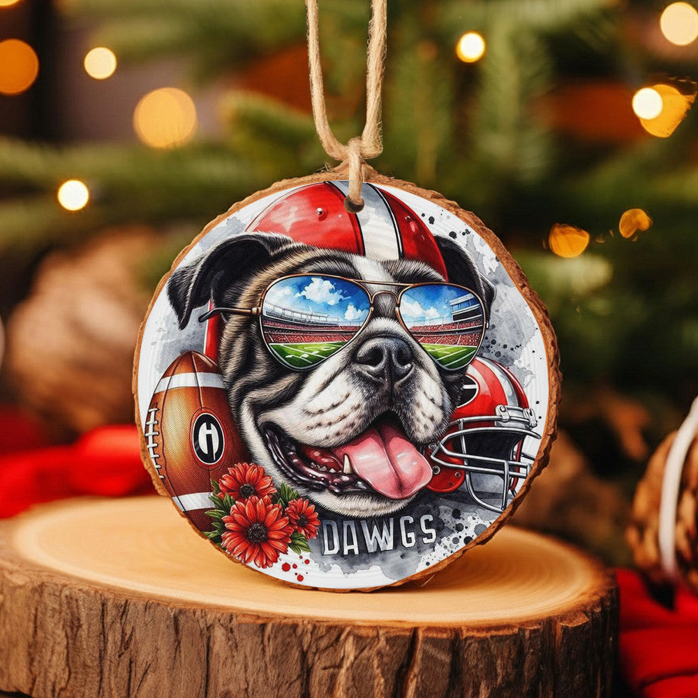 GGBD Wooden Christmas Ornament DAT