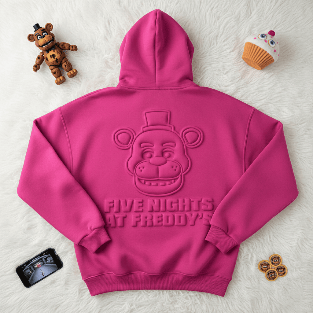 FNAF Embossed Hoodie HTTT