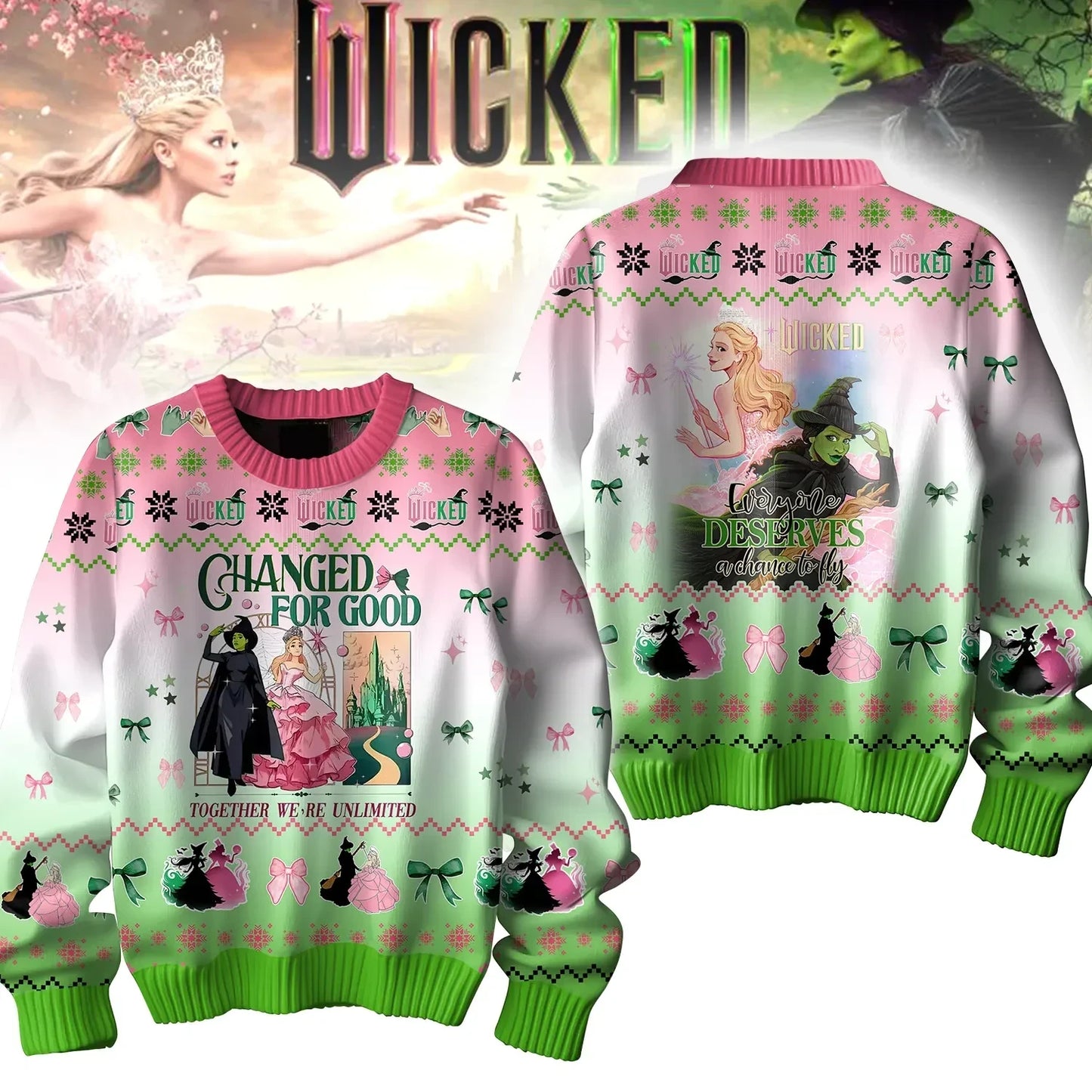 PREMIUM WCKD CHRISTMAS SWEATER PH