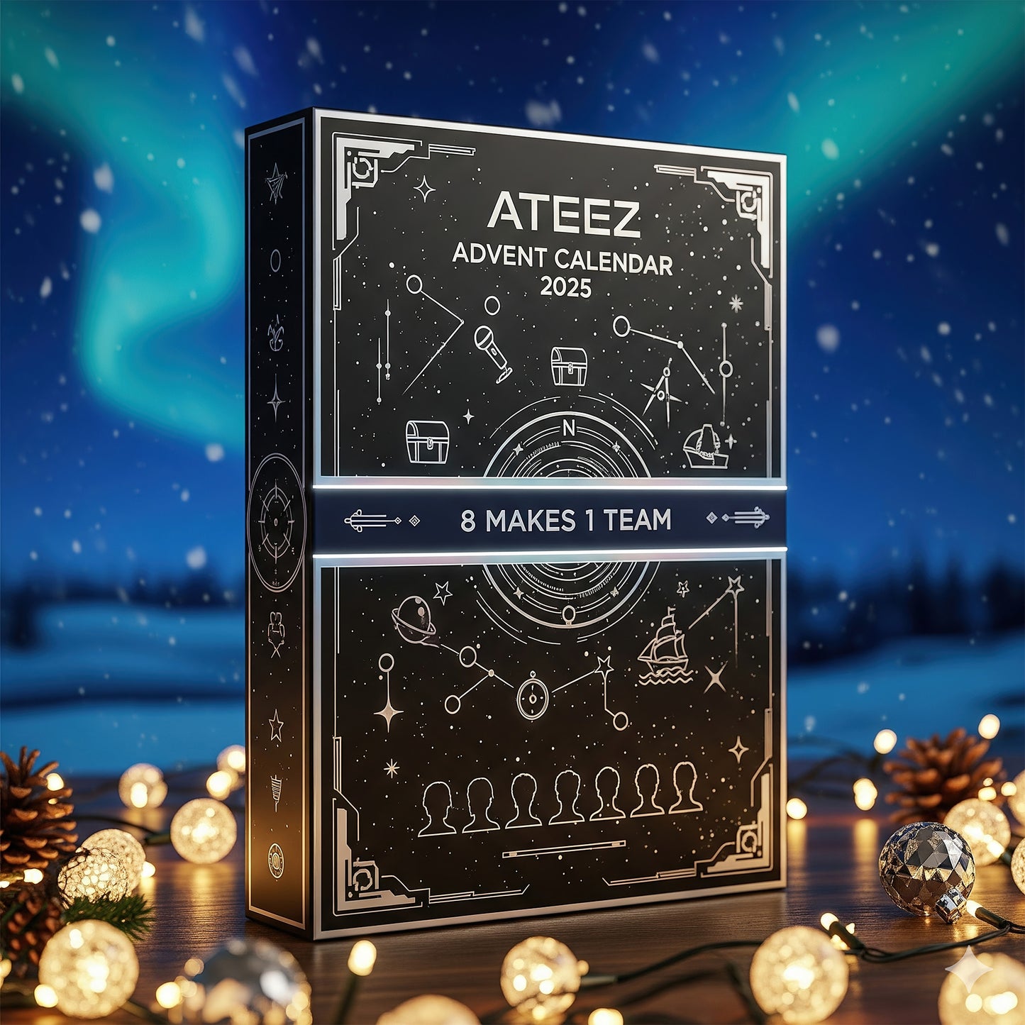 ATEEZ Premium Advent Calendar 2025 DAT