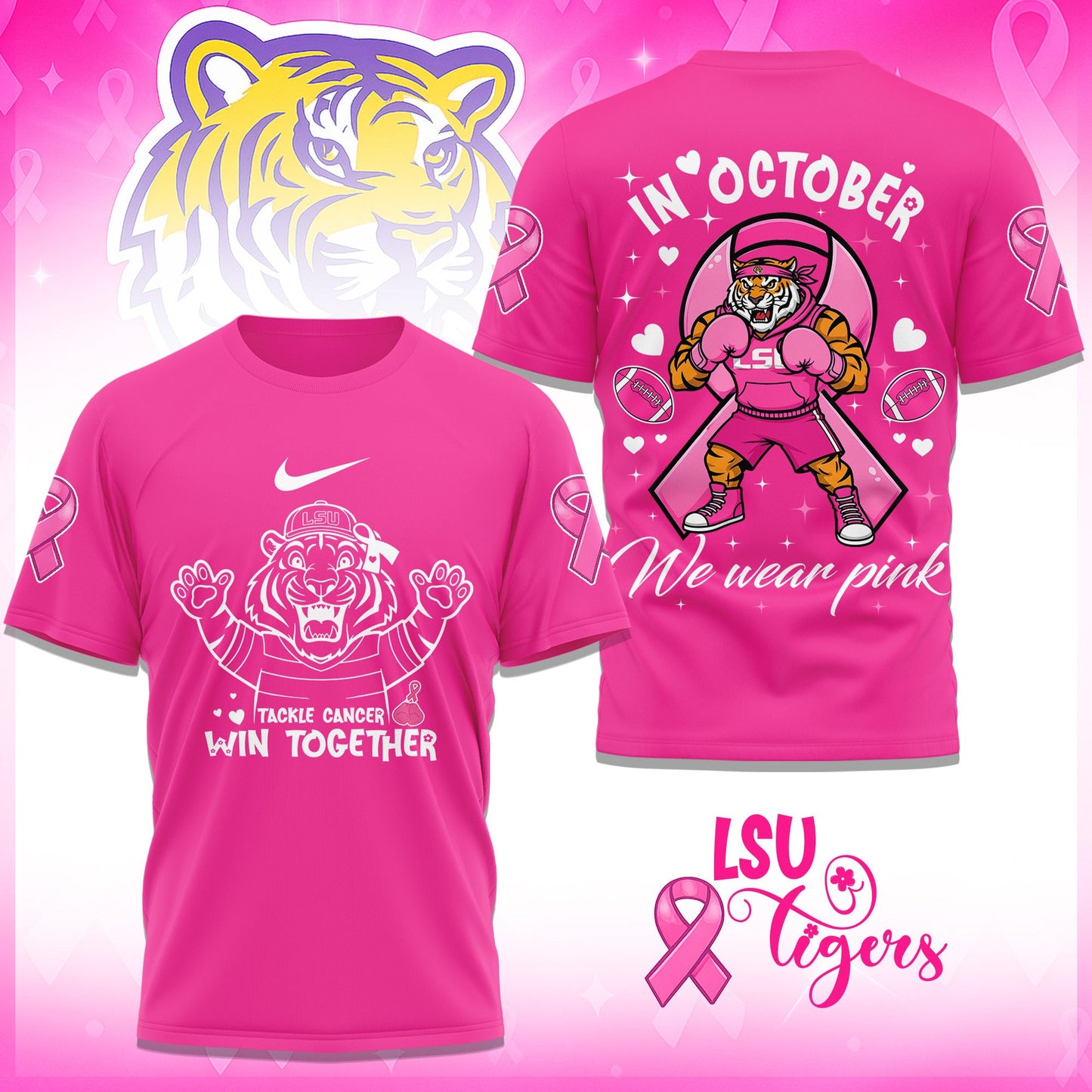 PREMIUM LSUT 3D SHIRT HTTT