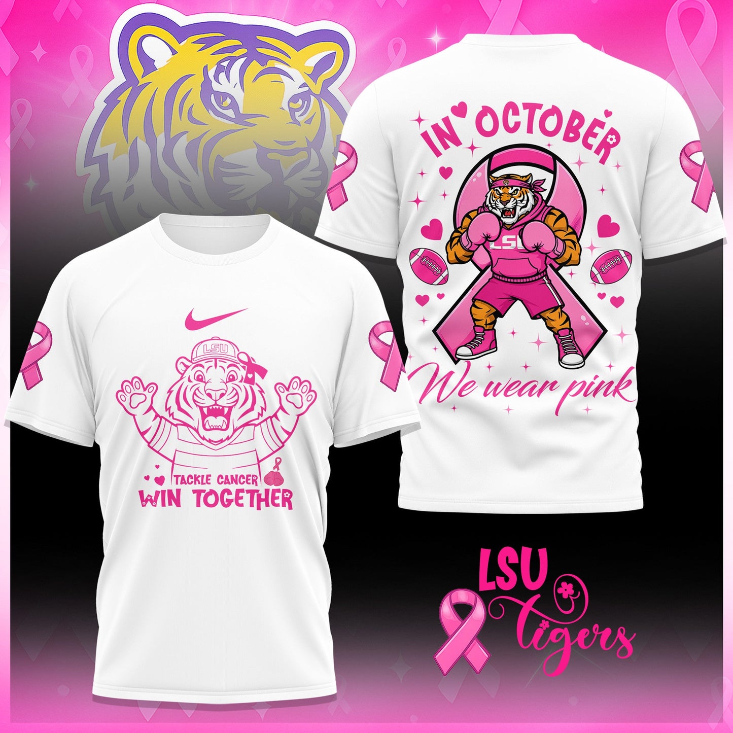 PREMIUM LSUT 3D SHIRT HTTT