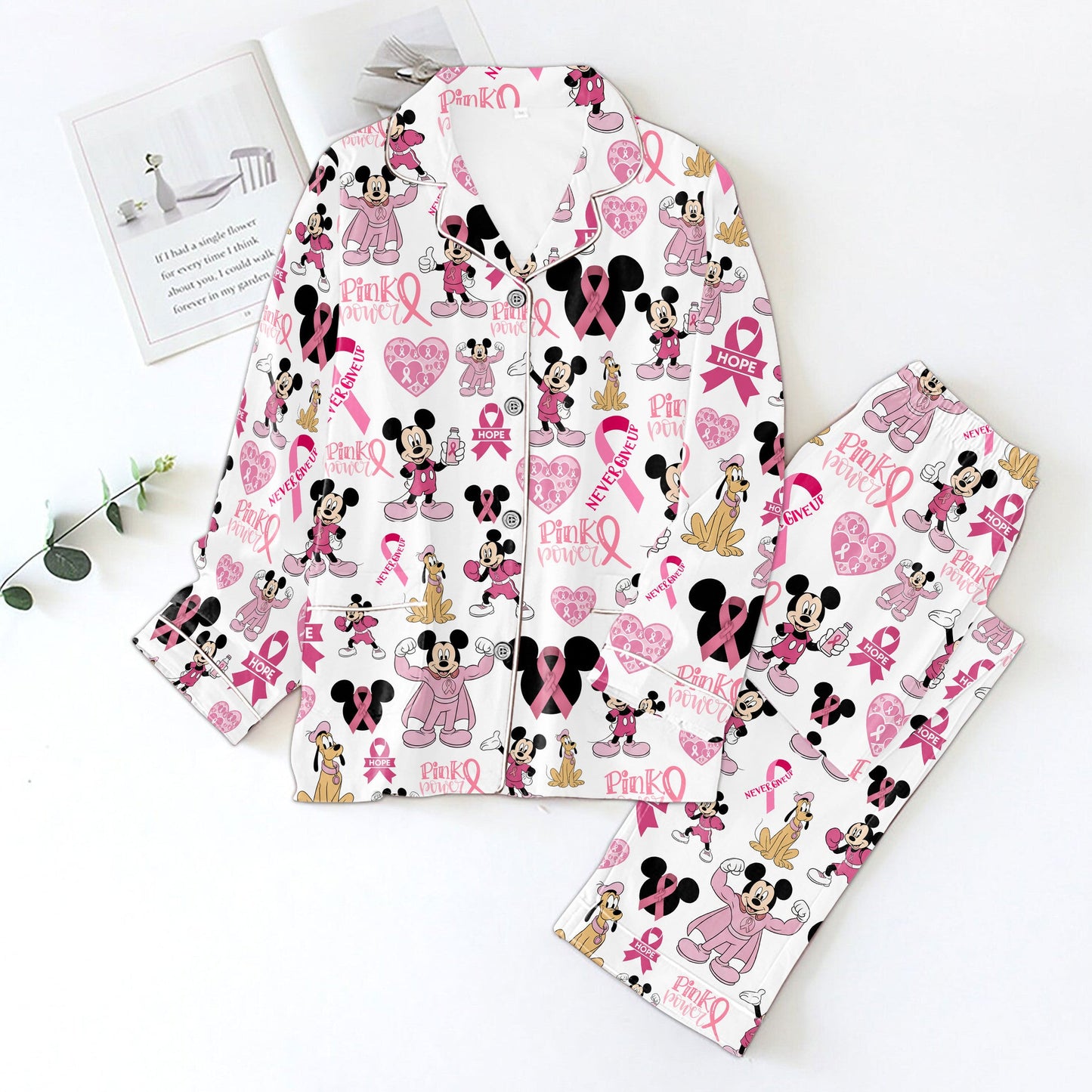 Premium MICK Button Down Pajamas HTTT