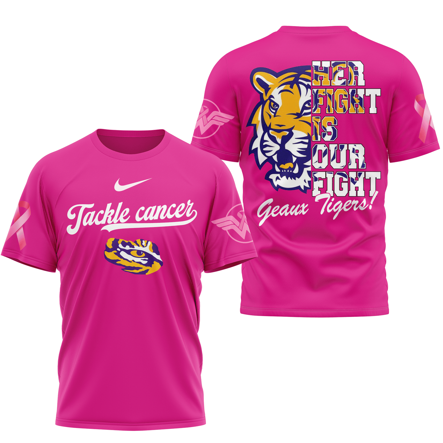 PREMIUM LSU 3D SHIRT LNTH