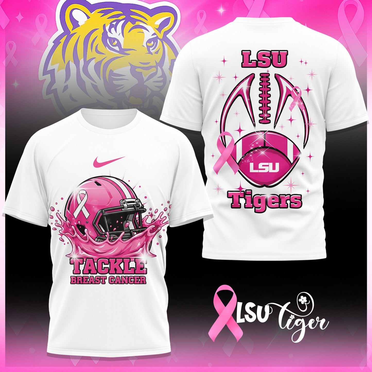 PREMIUM LSU 3D SHIRT HTTT