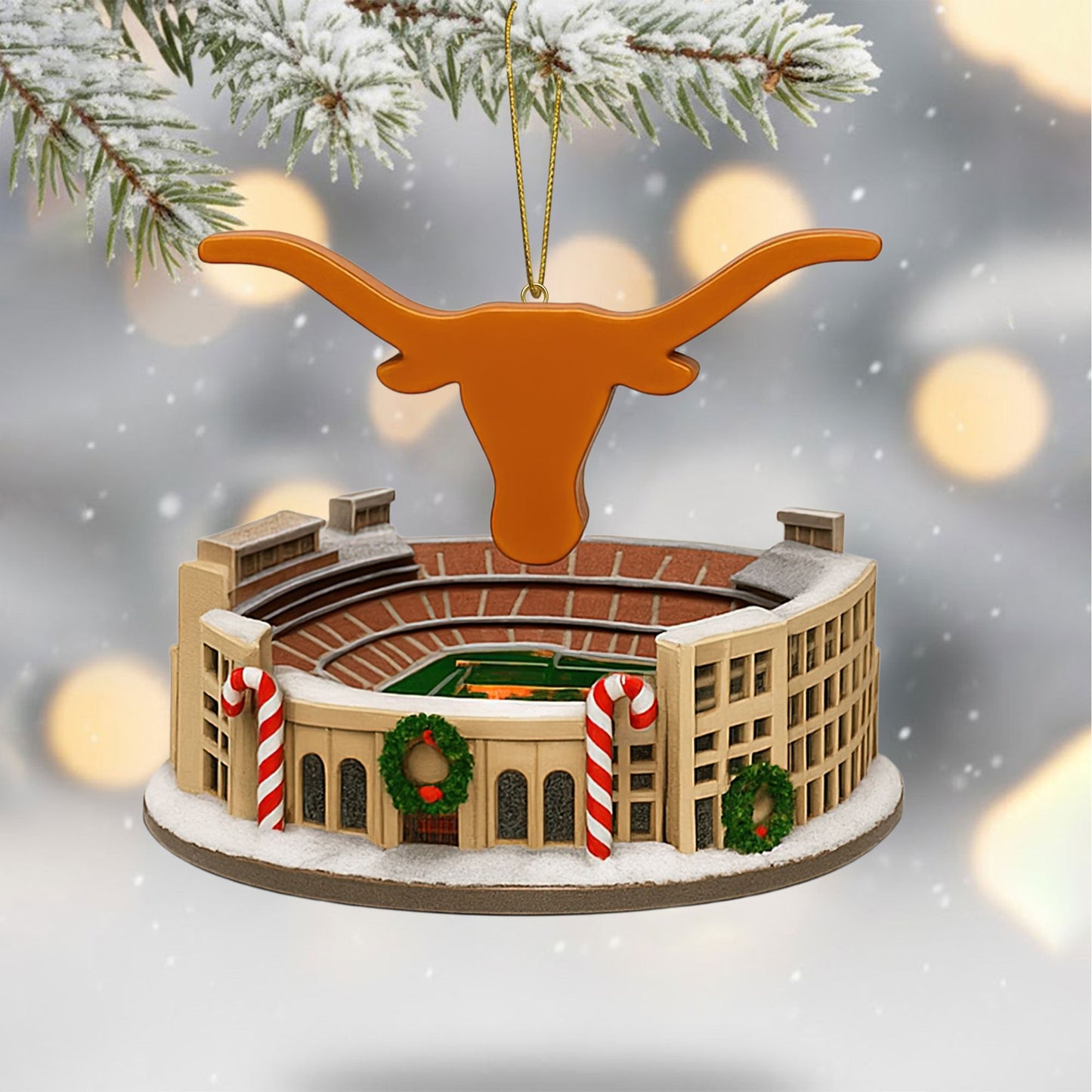 COMBO TLS CHRISTMAS TREE TOPPER WITH ORNAMENT DAT