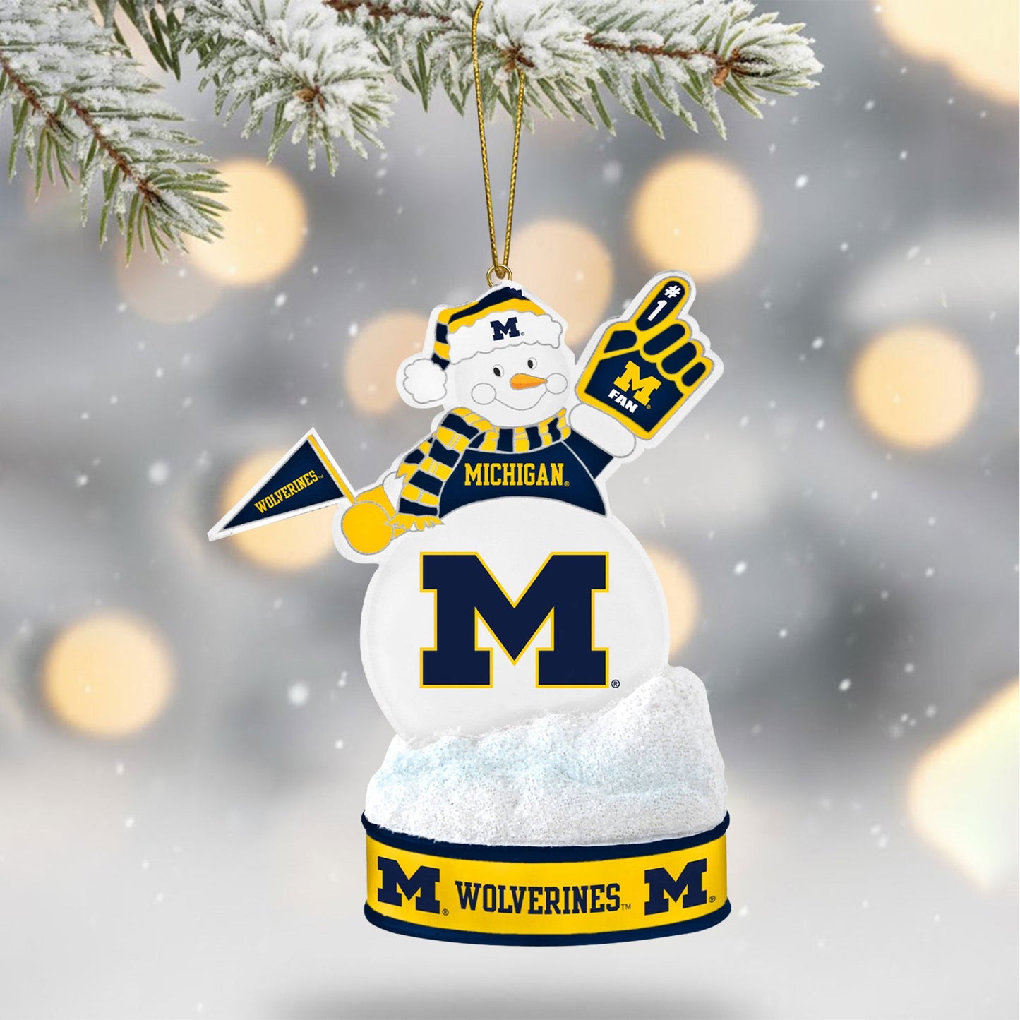 COMBO MWR CHRISTMAS TREE TOPPER WITH ORNAMENT DAT