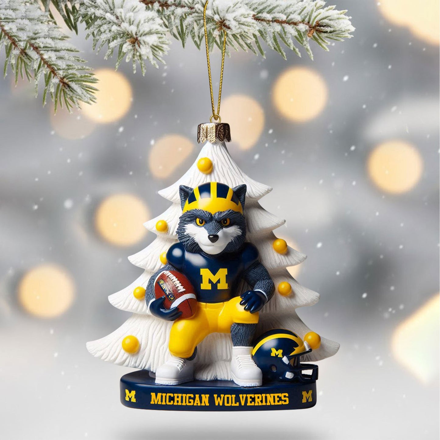 COMBO MWR CHRISTMAS TREE TOPPER WITH ORNAMENT DAT