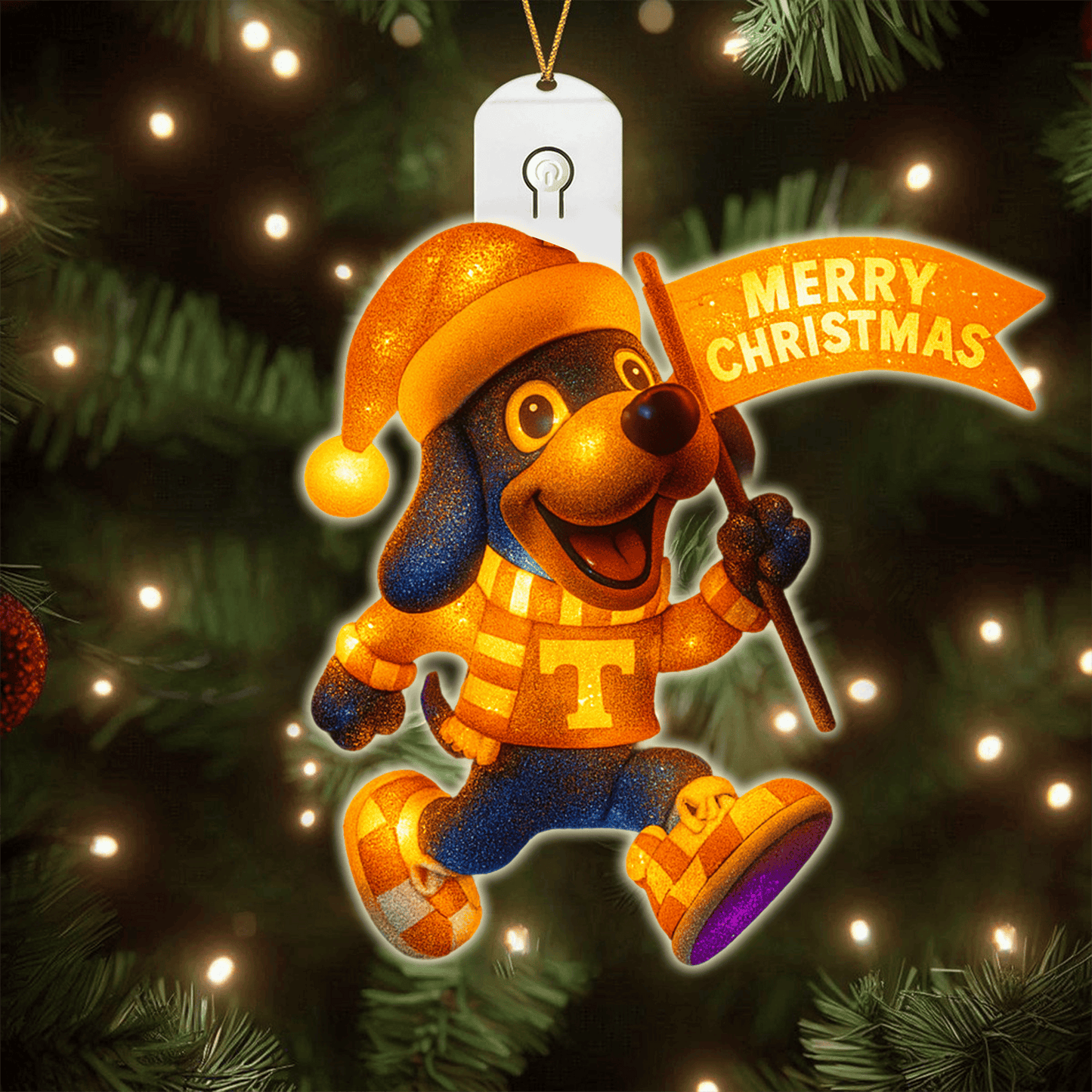 COMBO TNV CHRISTMAS TREE TOPPER WITH LED ORNAMENT LNTH