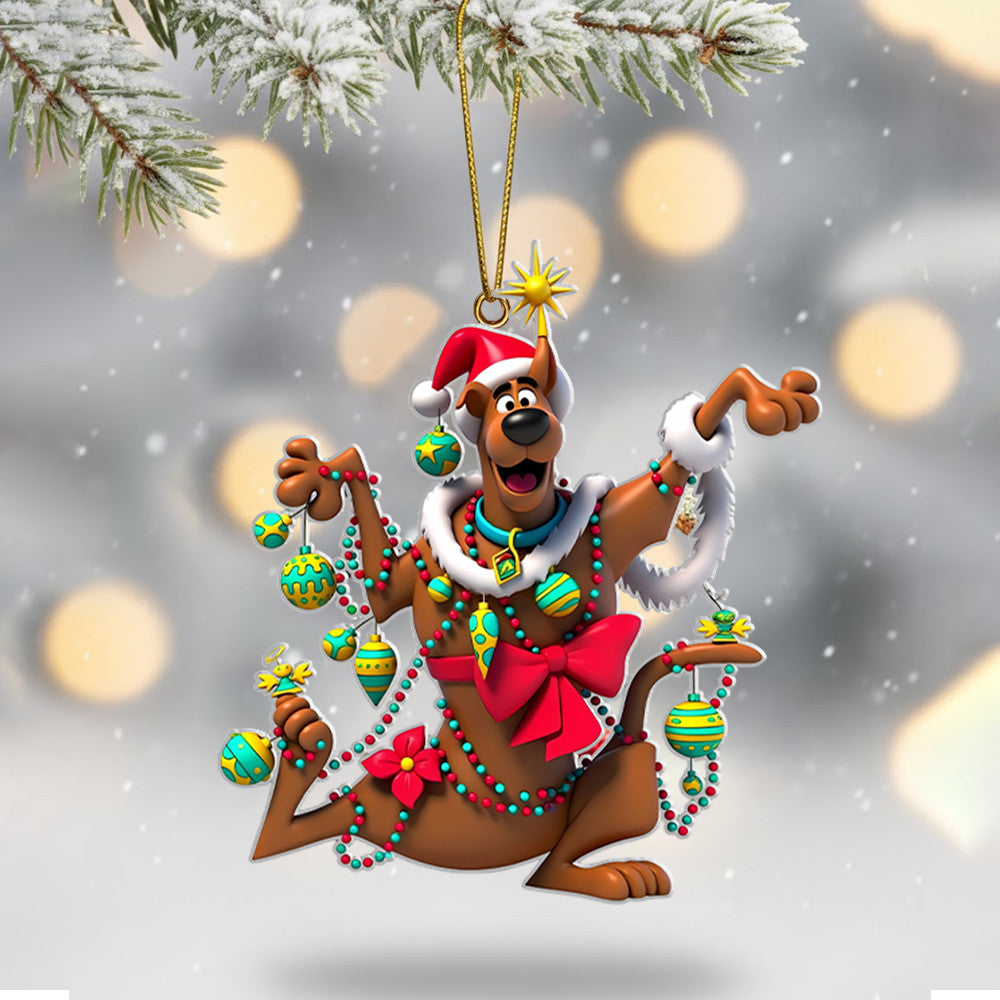 COMBO SCBD CHRISTMAS SNOWBALL LED LIGHT WITH ORNAMENT TNSM