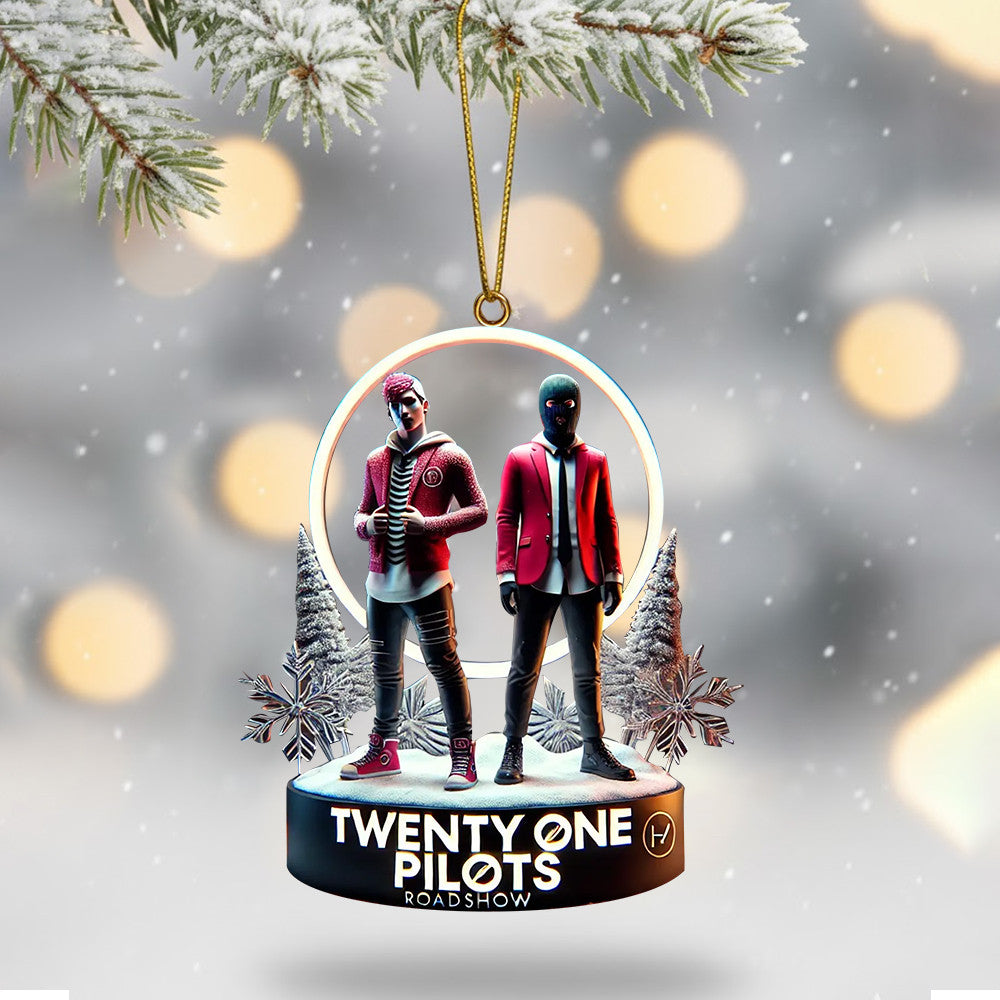 COMBO TOP CHRISTMAS SNOWBALL LED LIGHT WITH ORNAMENT TNSM