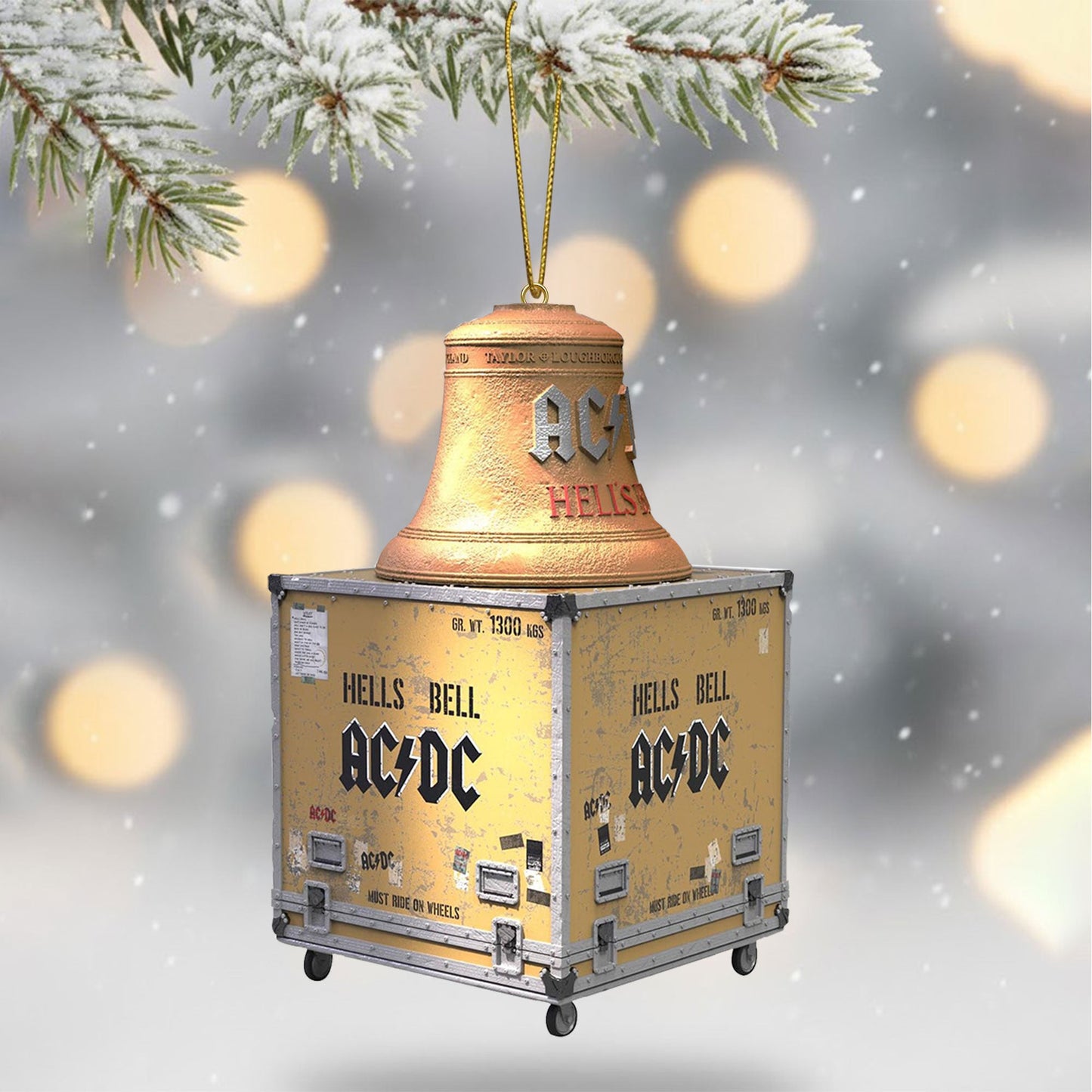 COMBO ACD CHRISTMAS TREE TOPPER WITH ORNAMENT DAT