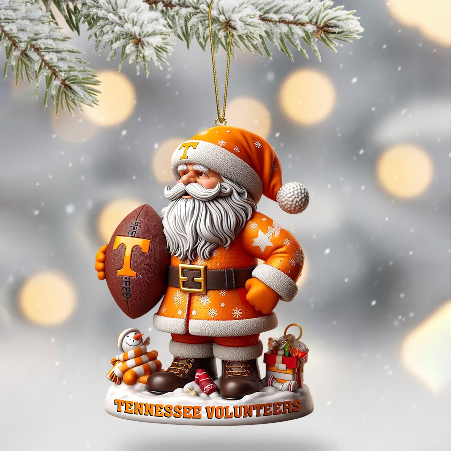COMBO TVF CHRISTMAS TREE TOPPER WITH ORNAMENT DAT