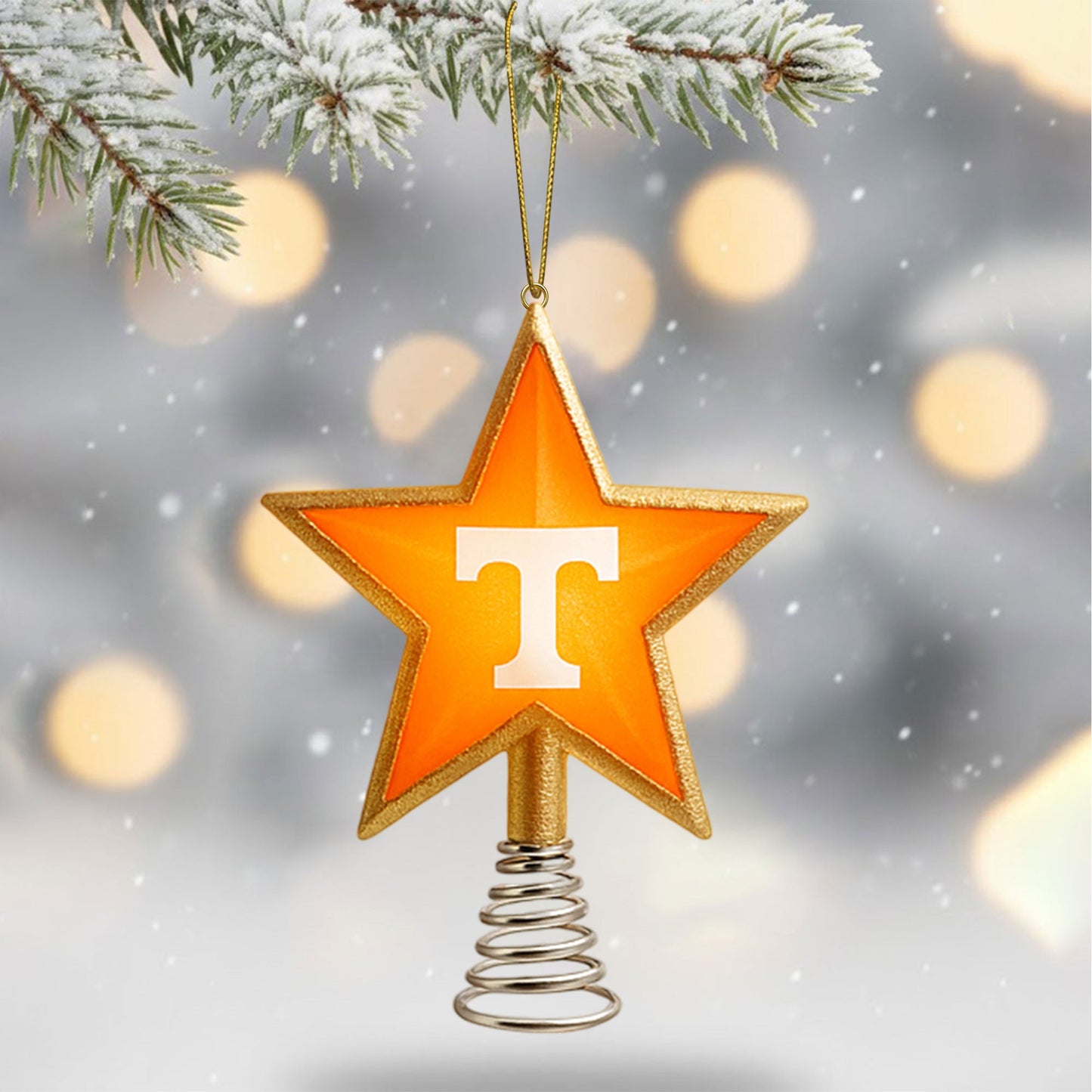 COMBO TVF CHRISTMAS TREE TOPPER WITH ORNAMENT DAT