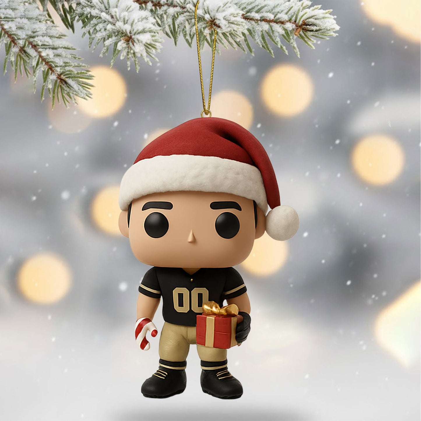 COMBO VDBC CHRISTMAS TREE TOPPER WITH ORNAMENT DAT