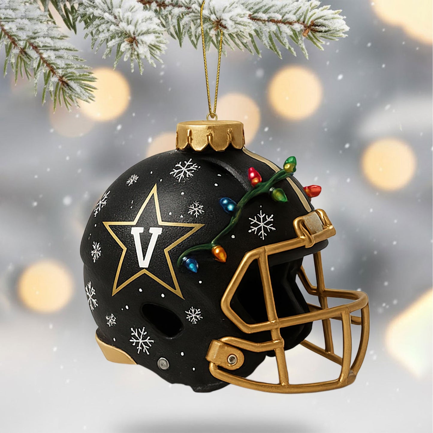 COMBO VDBC CHRISTMAS TREE TOPPER WITH ORNAMENT DAT