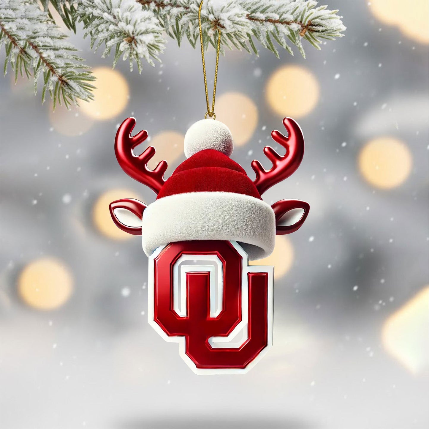COMBO OSN CHRISTMAS TREE TOPPER WITH ORNAMENT DAT