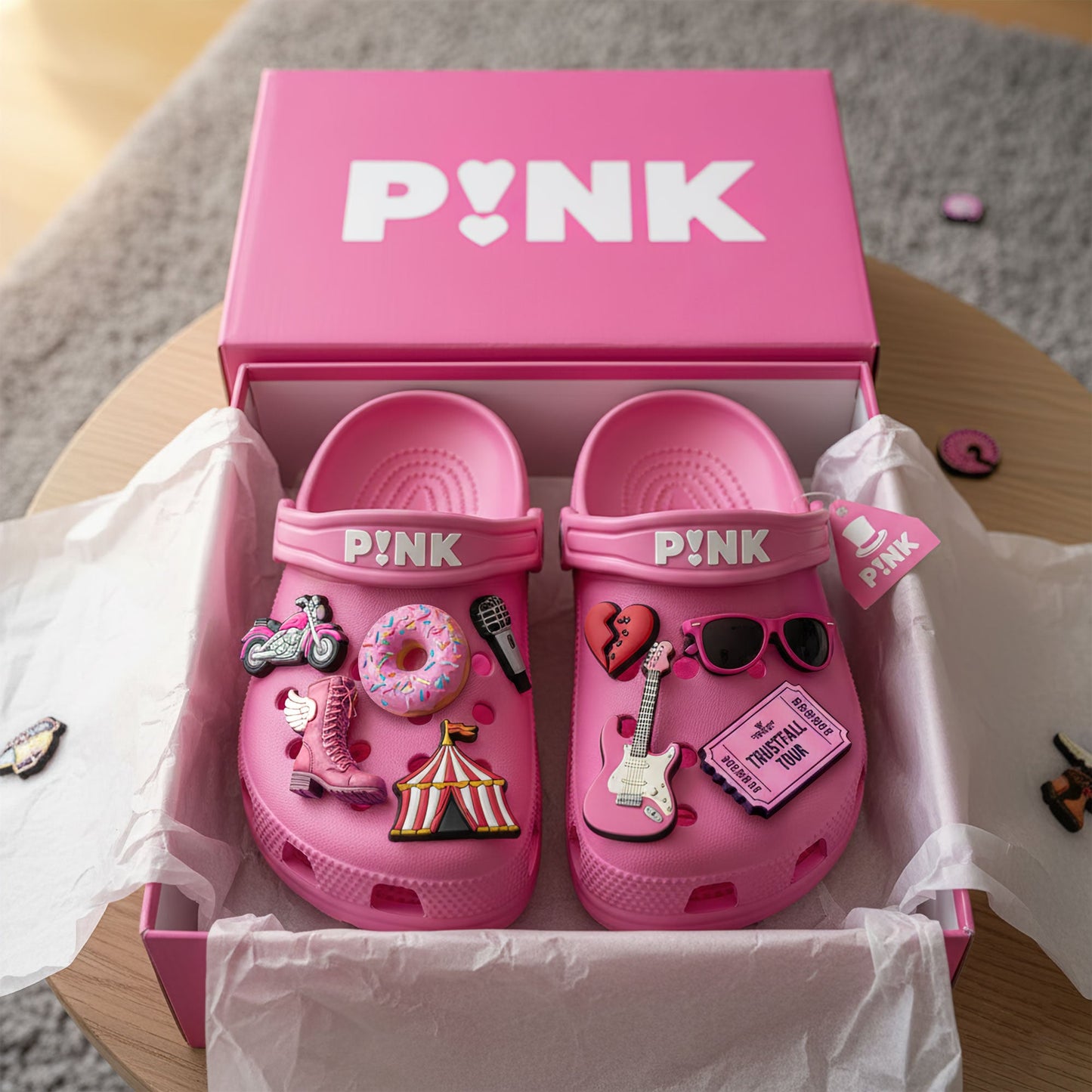 PNK PREMIUM CLOGS HTTT