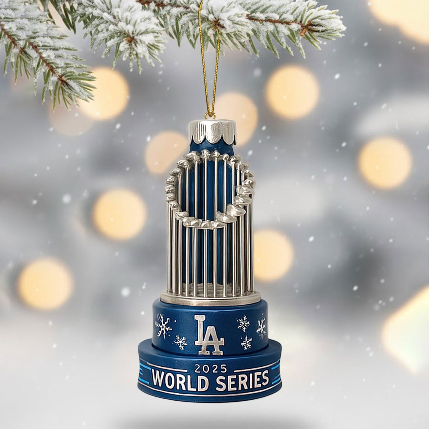 COMBO LAD CHRISTMAS TREE TOPPER WITH ORNAMENT DAT