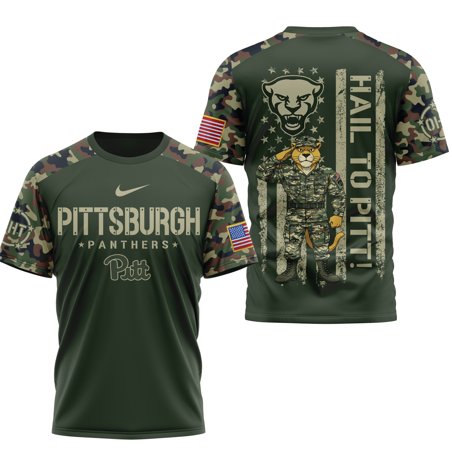 PREMIUM PITTS 3D SHIRT LNTH