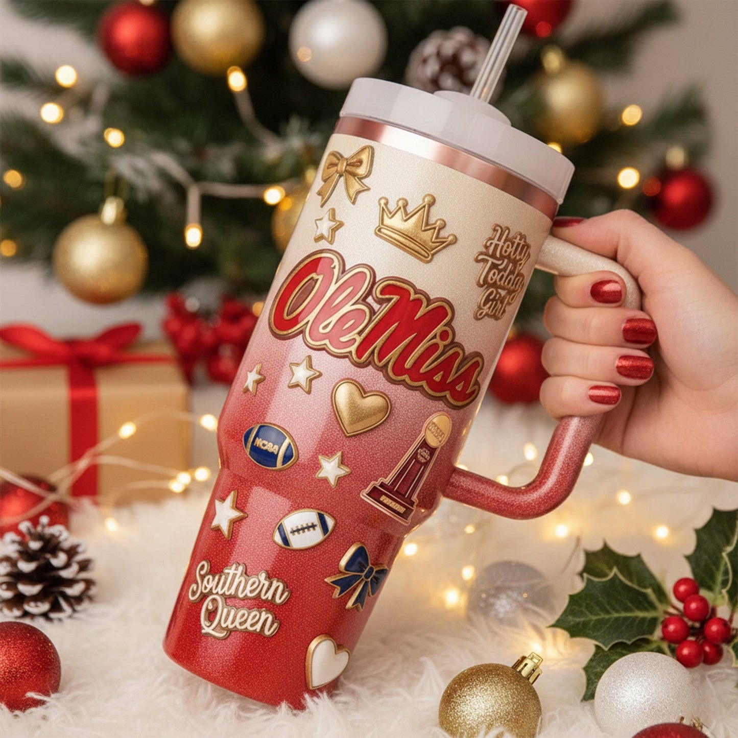 OMR 40oz Tumbler With Handle LNTH