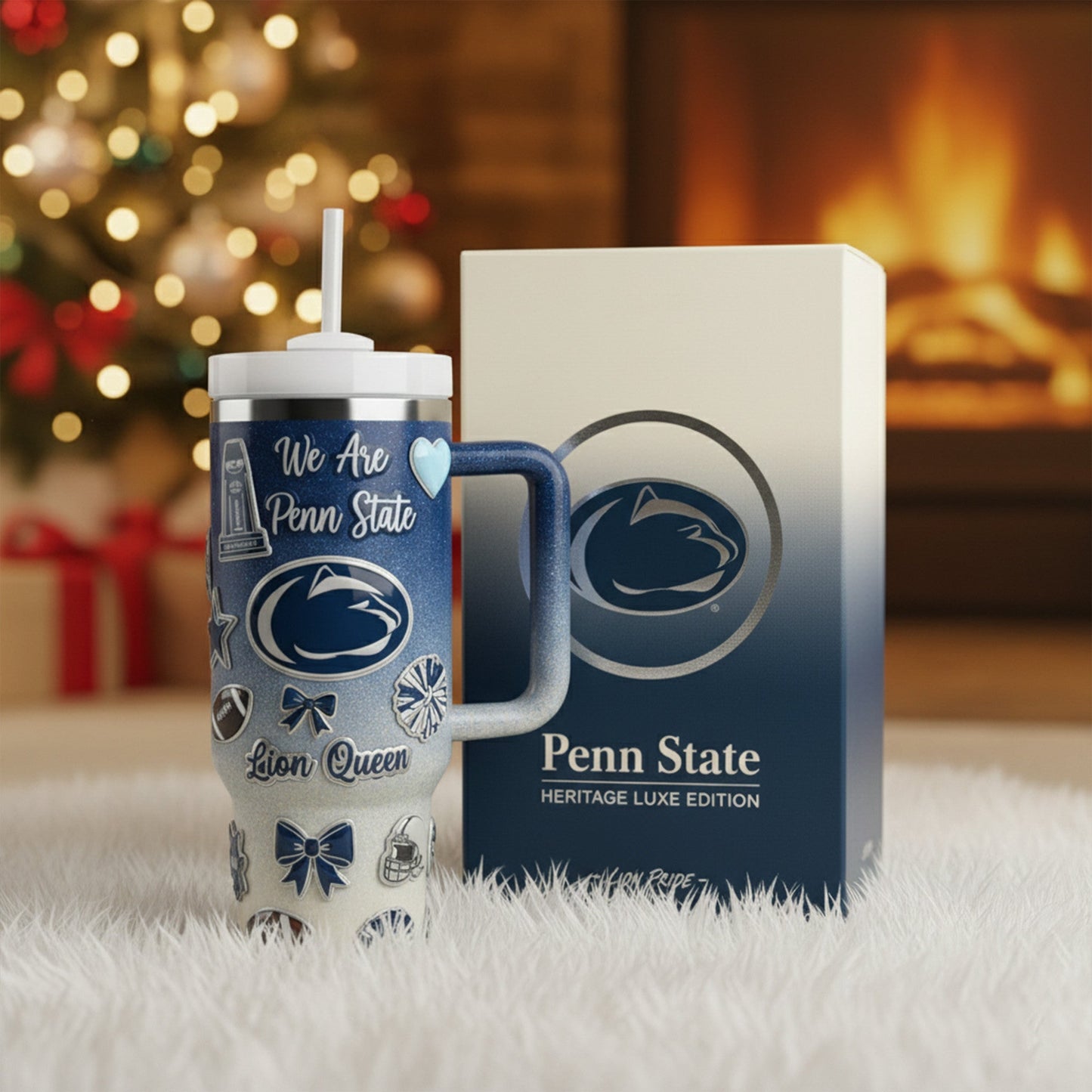 PSNL 40oz Tumbler With Handle LNTH