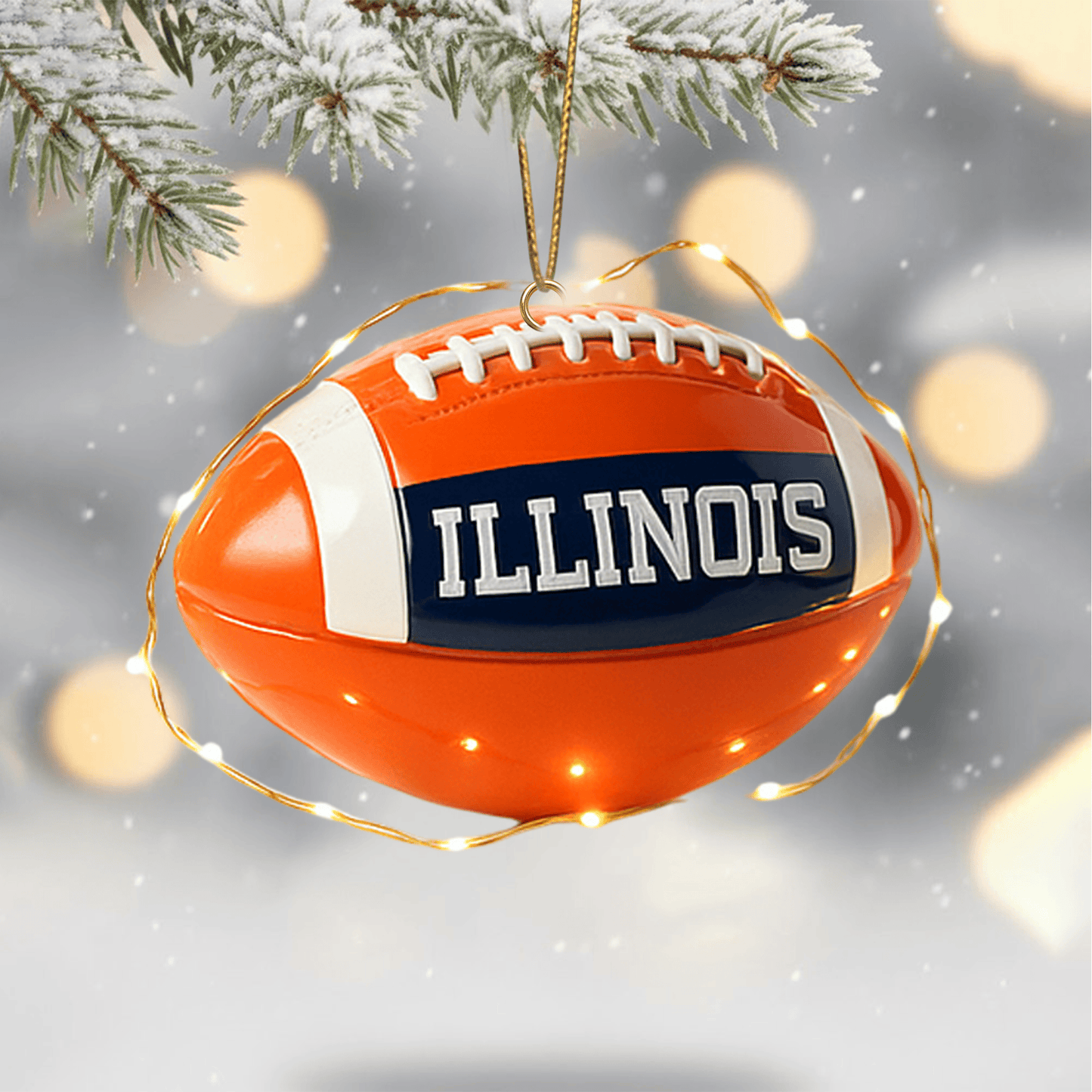 COMBO IFI CHRISTMAS TREE TOPPER WITH ORNAMENT DAT