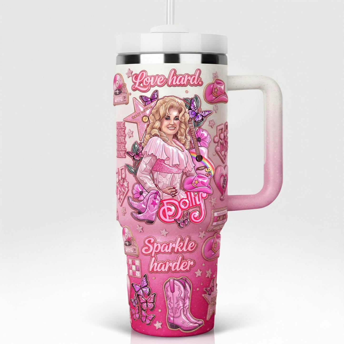 DLPT 40oz Tumbler With Handle LNTH