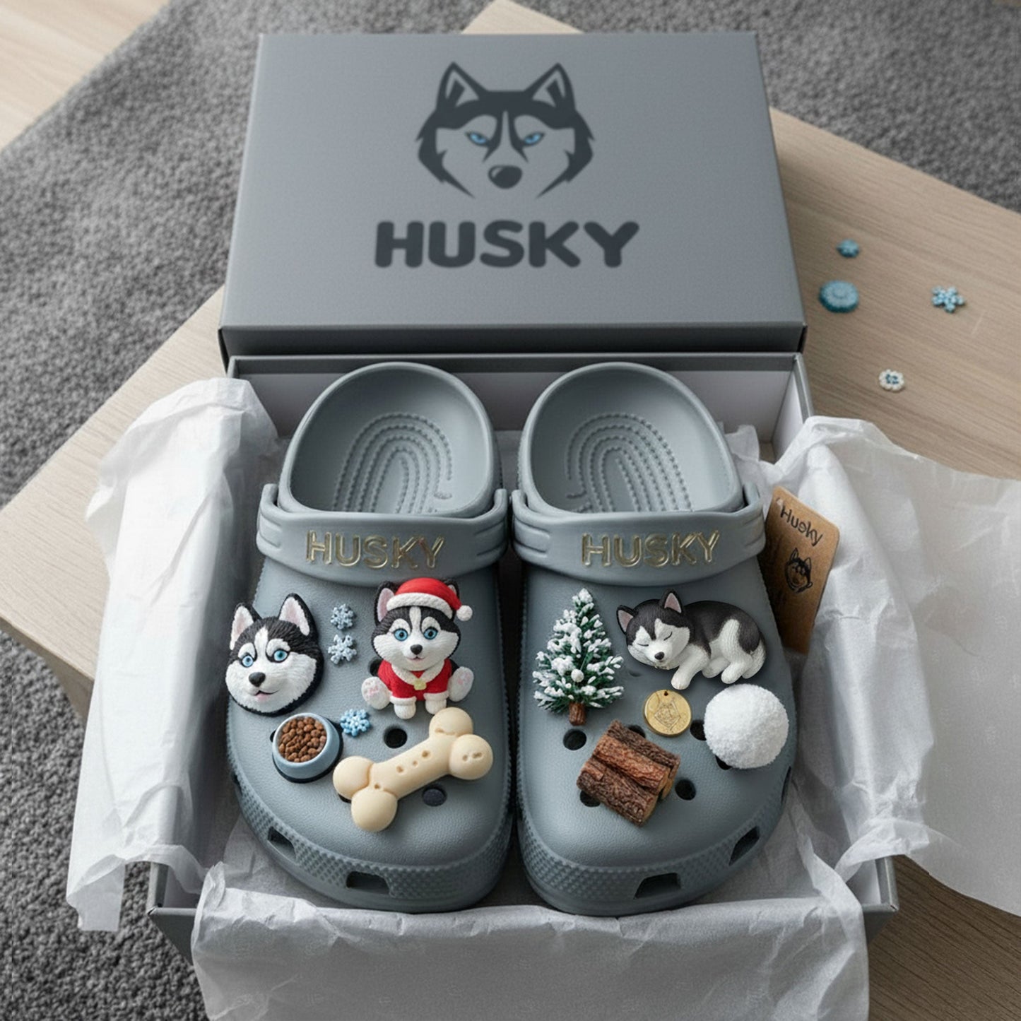 HUSKY DOG Premium Clogs HTTT