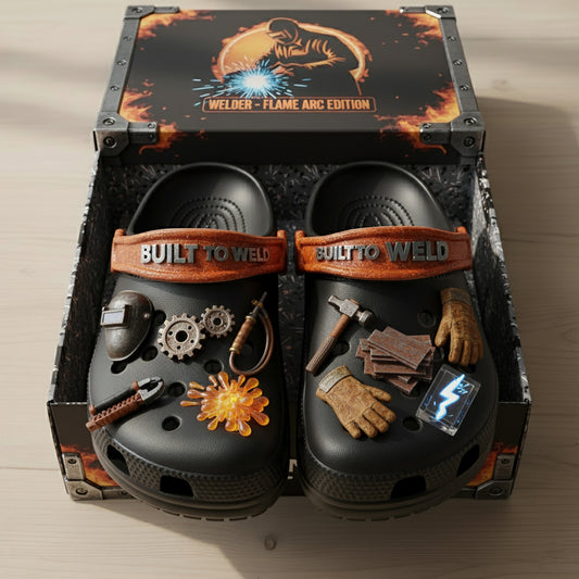 PREMIUM Welder CLOGS WITH CHARMS LNTH