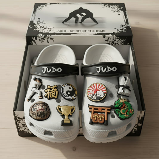 PREMIUM Judo CLOGS WITH CHARMS LNTH