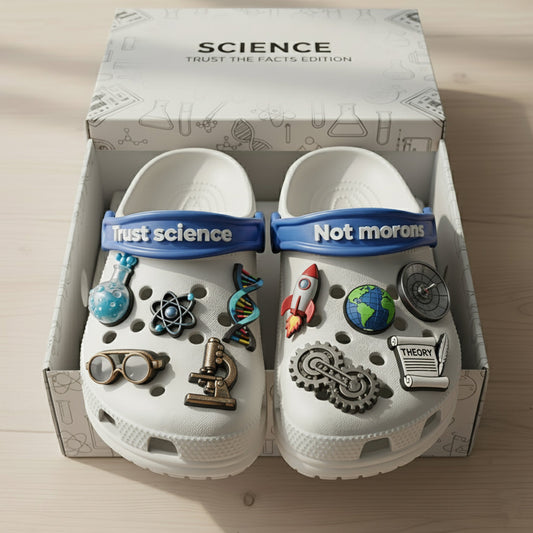 PREMIUM Science CLOGS WITH CHARMS LNTH