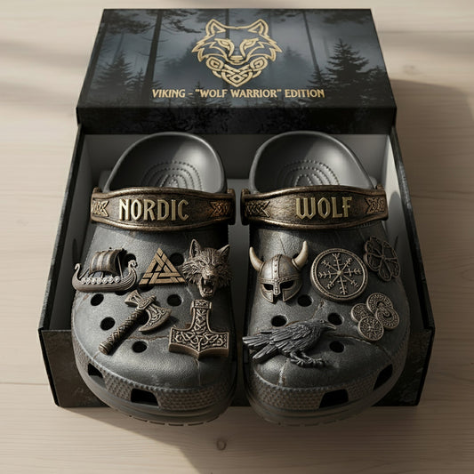 PREMIUM Viking CLOGS WITH CHARMS LNTH