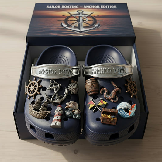 PREMIUM Salor Boating CLOGS WITH CHARMS LNTH