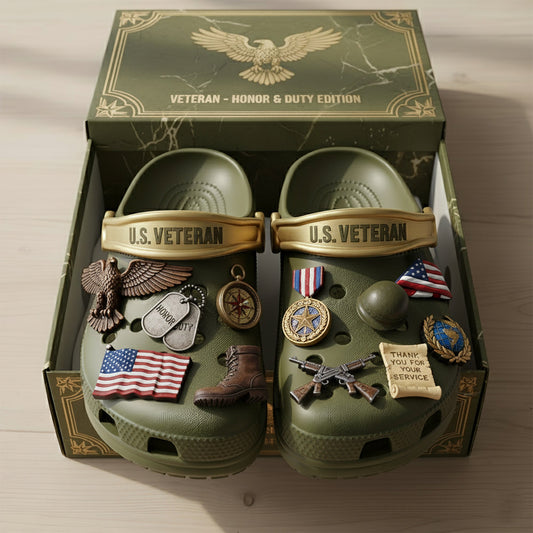 PREMIUM Veteran CLOGS WITH CHARMS LNTH