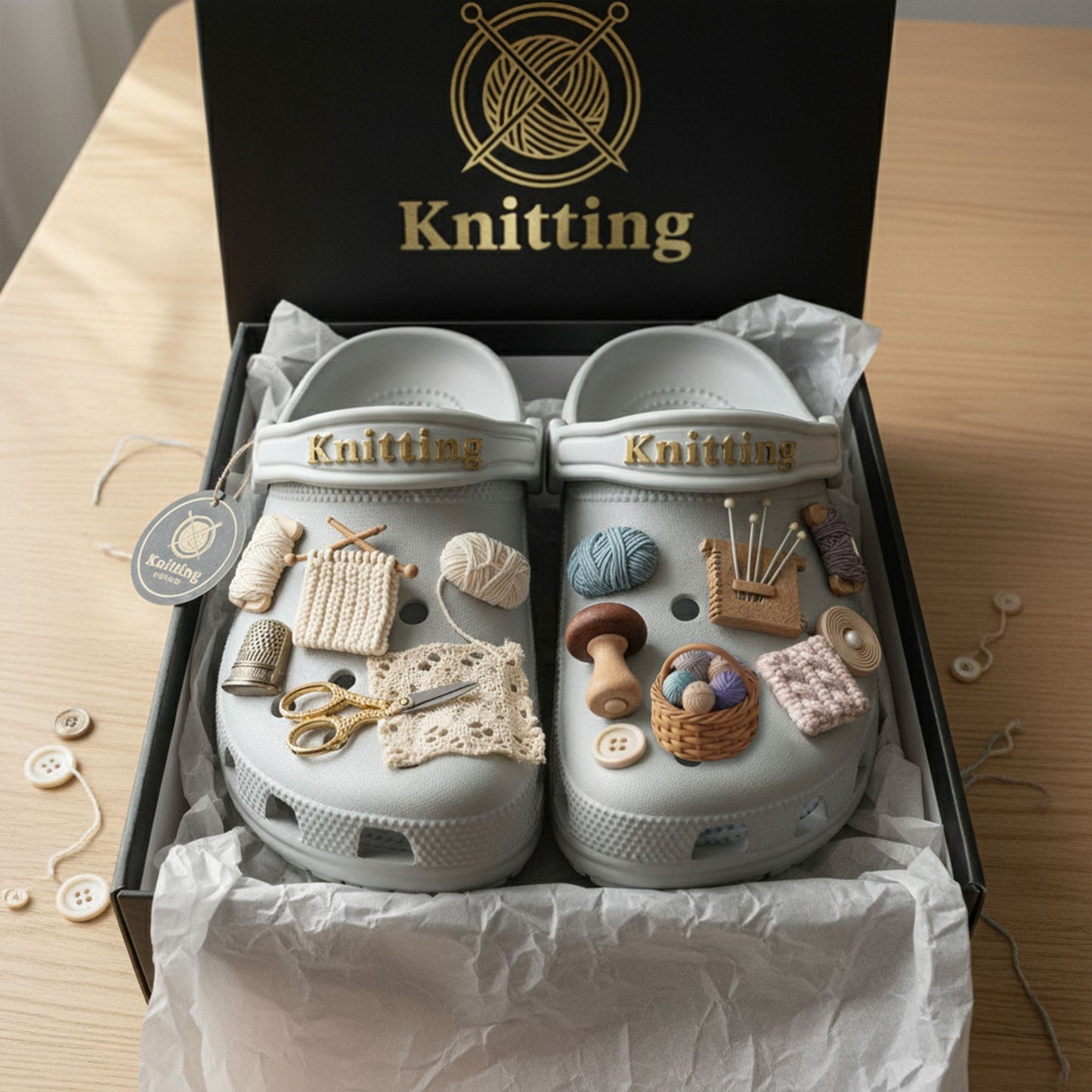 Knitting Premium Clogs HTTT