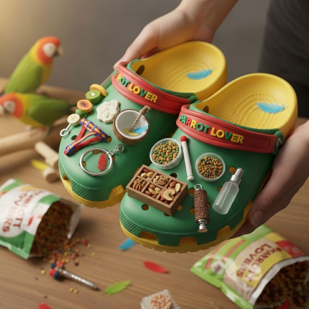Parrot lovers Premium Clogs TNSM