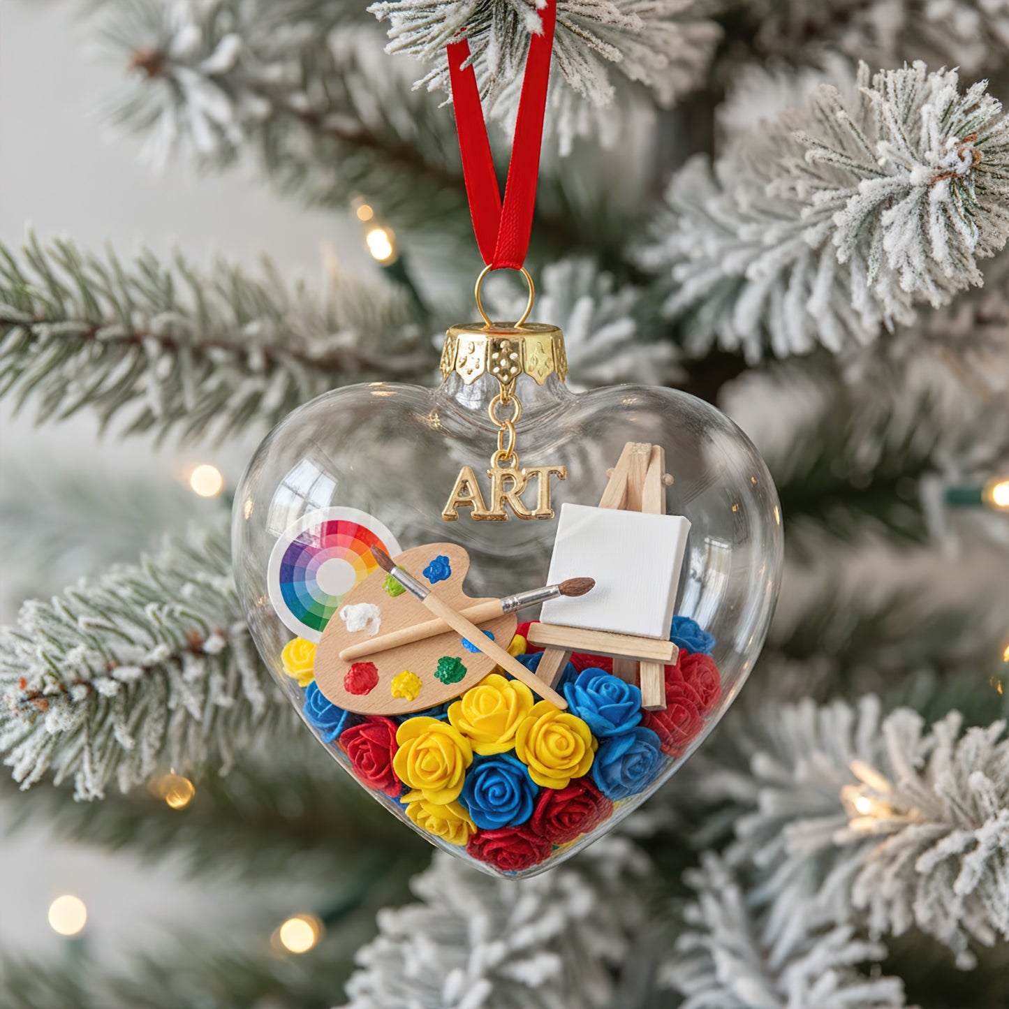 Teacher Heart Ornament TNSM
