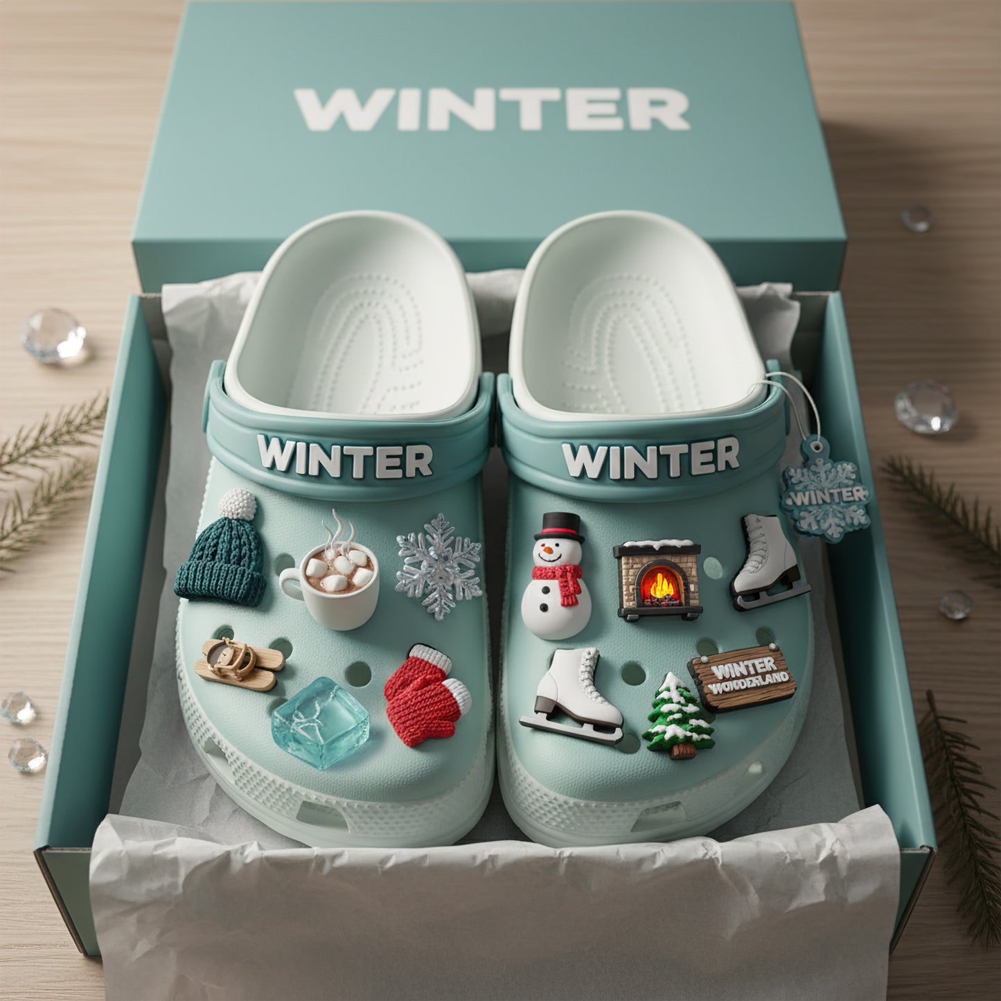 WINTER PREMIUM CLOGS HTTT