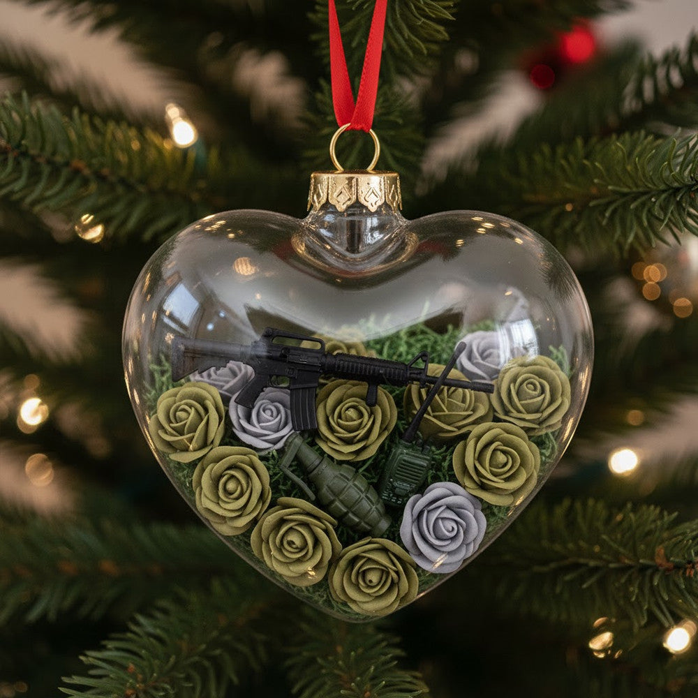 U.S. Marine Corps Heart Ornament TNSM