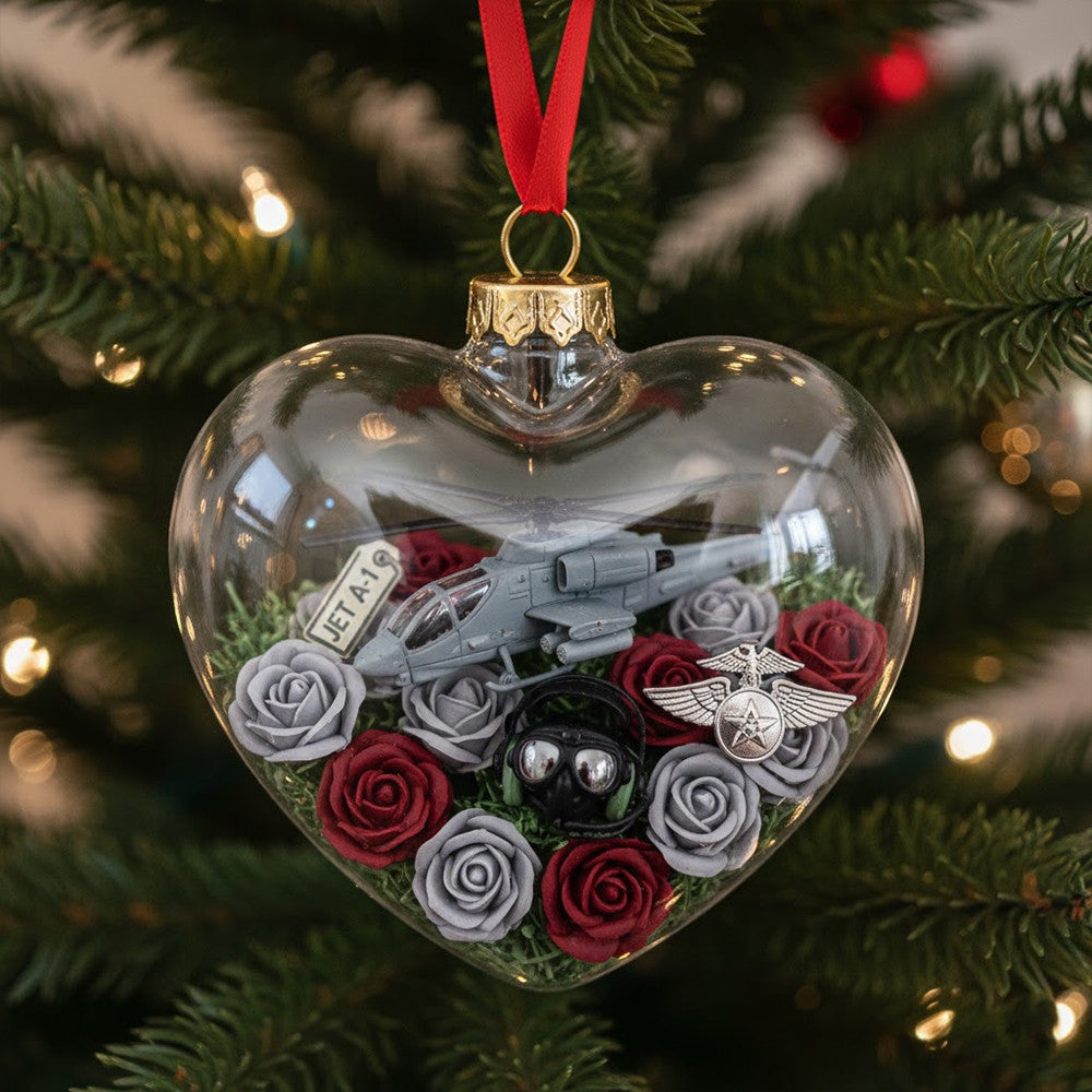 U.S. Marine Corps Heart Ornament TNSM