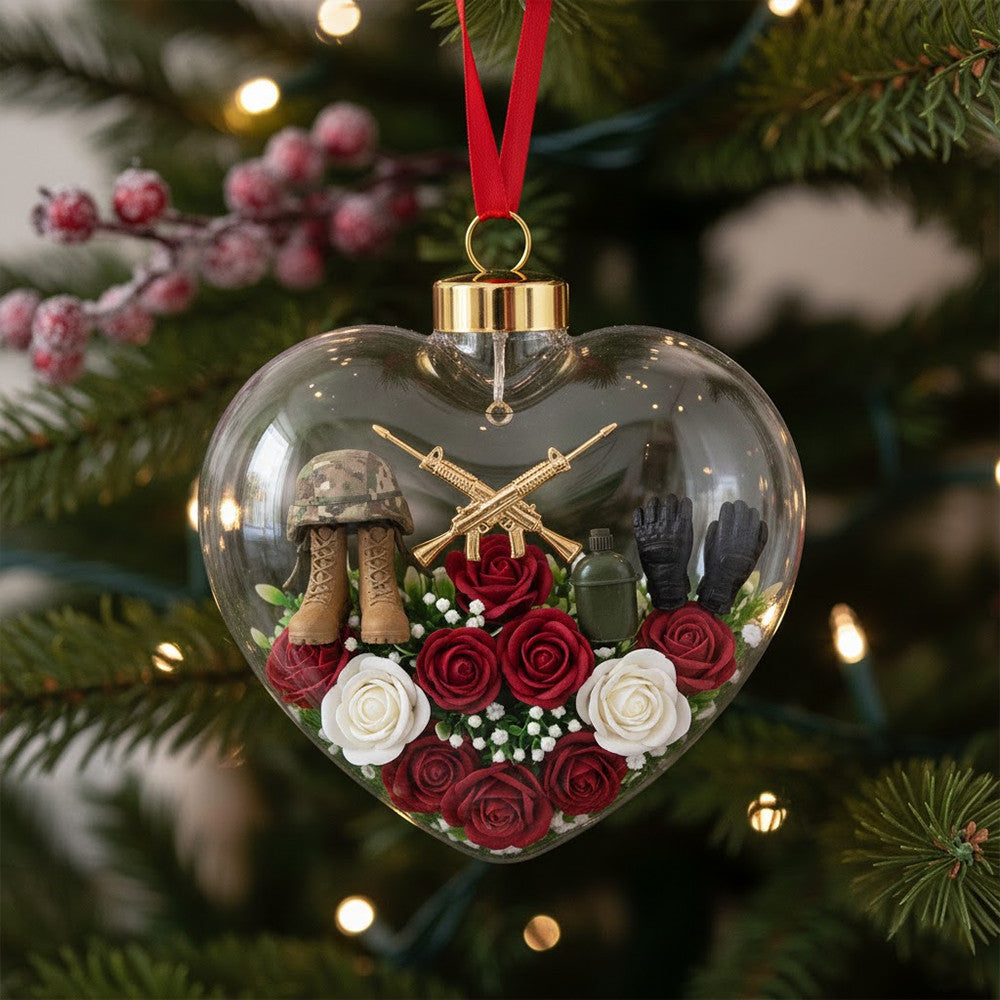 U.S. Marine Corps Heart Ornament TNSM