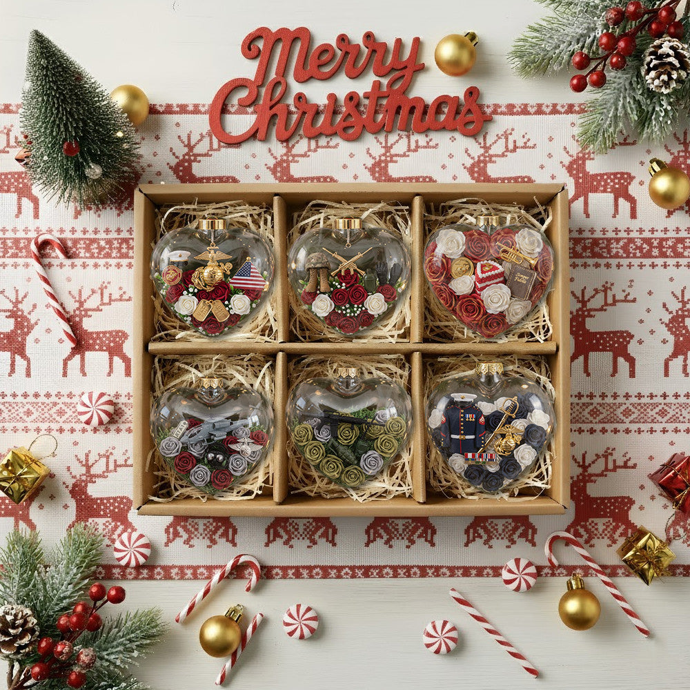 U.S. Marine Corps Heart Ornament TNSM