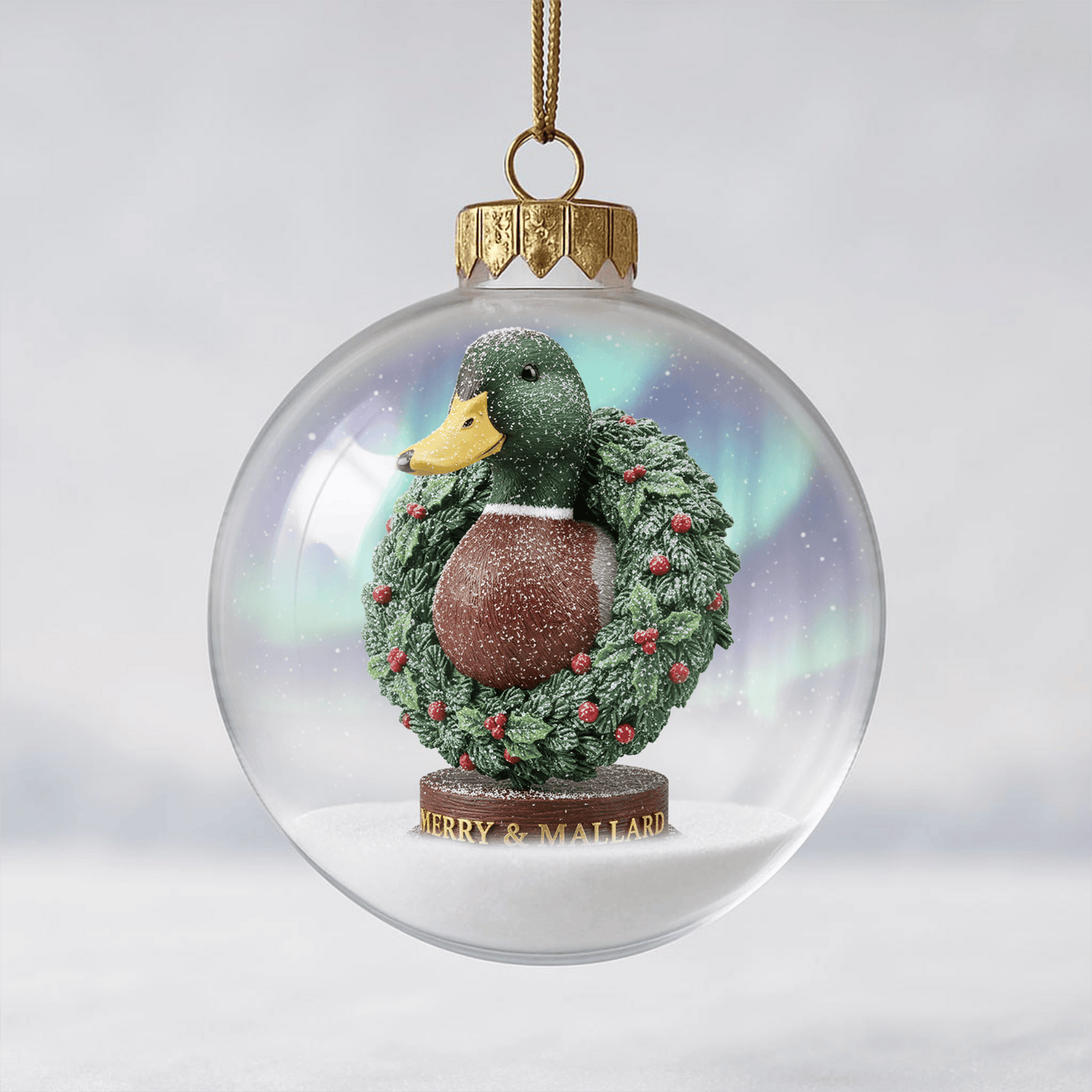 Duck Hunting Christmas Ornament LNTH