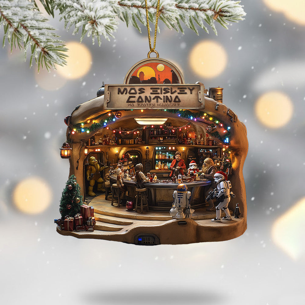 COMBO STW CHRISTMAS TREE TOPPER WITH ORNAMENT DAT