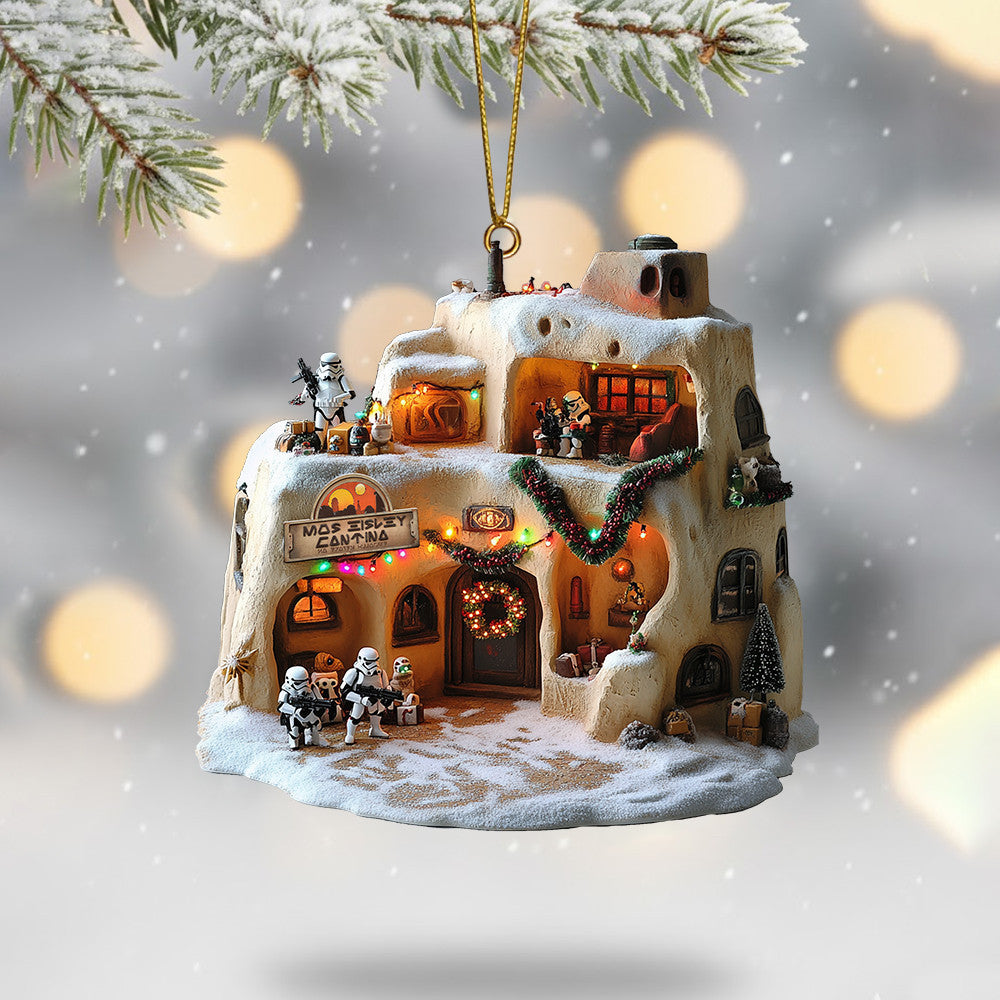 COMBO STW CHRISTMAS TREE TOPPER WITH ORNAMENT DAT
